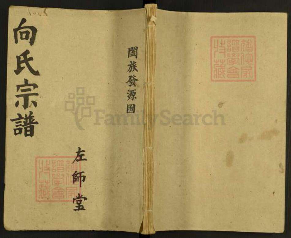 湖北省仙桃市向氏左师堂族谱-向氏宗谱.pdf电子版缩略图