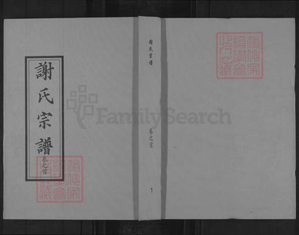 湖北省黄冈市麻城市谢氏宝树堂族谱-谢氏宗谱.pdf电子版缩略图