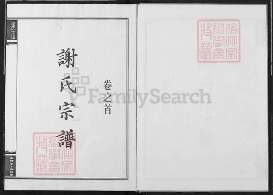 湖北省武汉市新洲区谢氏宝树堂族谱-谢氏宗谱.pdf电子版预览图2