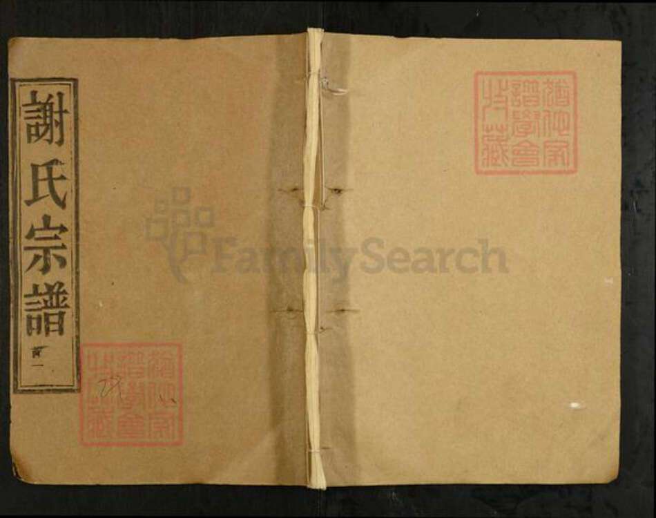 湖北省黄冈市黄州区谢氏宝树堂族谱-谢氏宗谱.pdf电子版缩略图