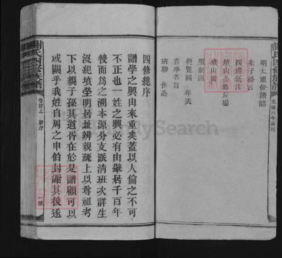 湖南省娄底市新化县谢氏式南堂族谱-谢氏四修族谱.pdf电子版预览图3