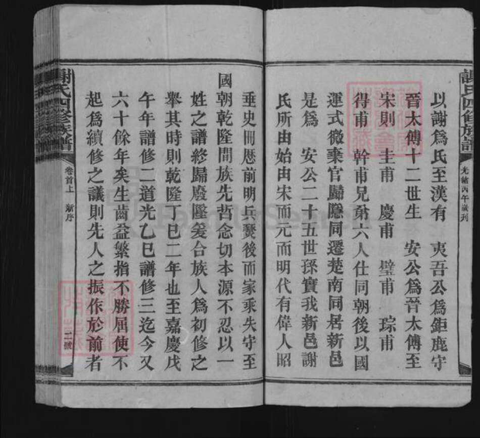 湖南省娄底市新化县谢氏式南堂族谱-谢氏四修族谱.pdf电子版预览图4