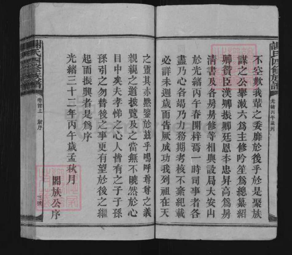 湖南省娄底市新化县谢氏式南堂族谱-谢氏四修族谱.pdf电子版预览图5