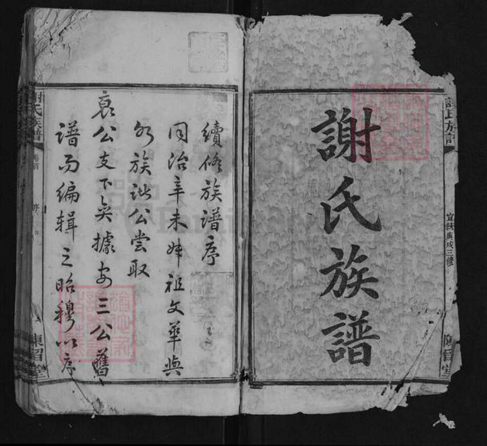 湖南省长沙市浏阳市浏阳谢氏族谱-谢氏族谱[38卷首1卷附1卷].pdf电子版预览图1