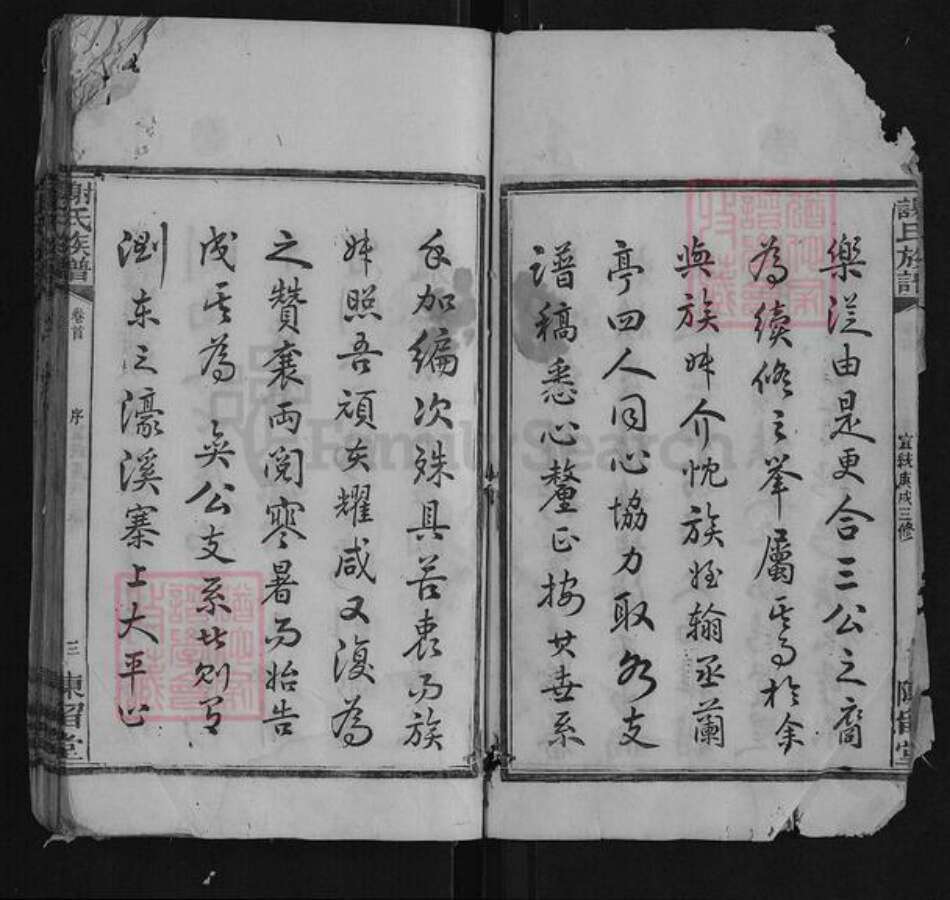 湖南省长沙市浏阳市浏阳谢氏族谱-谢氏族谱[38卷首1卷附1卷].pdf电子版预览图3