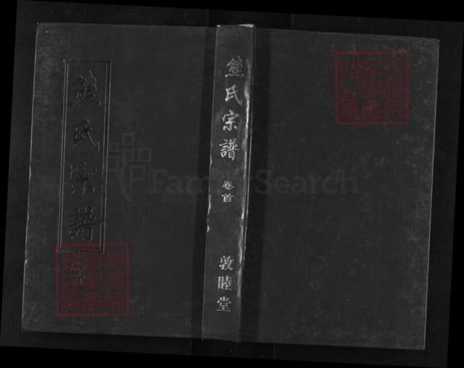 湖北省武汉市新洲区熊氏敦睦堂族谱-熊氏宗谱.pdf电子版缩略图