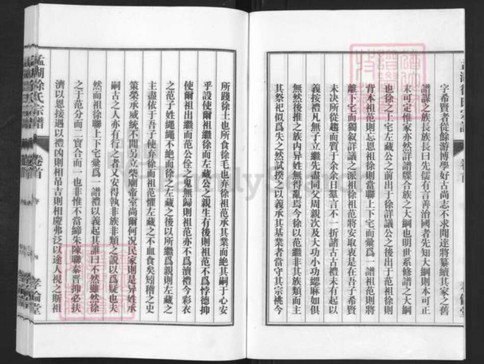 浙江省金华市兰溪市永昌街道徐氏孝伦堂族谱-孟湖徐氏宗谱.pdf电子版预览图4