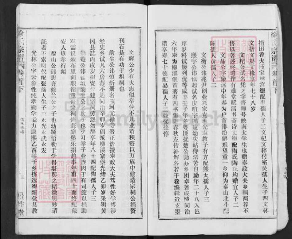 湖北省武汉市新洲区徐氏景祚堂族谱-徐氏宗谱.pdf电子版预览图5