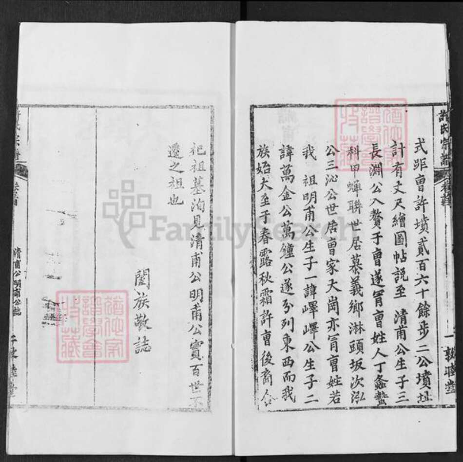 湖北省武汉市新洲区许氏敦睦堂族谱-许氏宗谱.pdf电子版预览图4