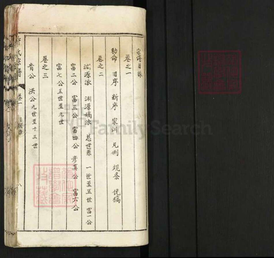 安徽省合肥市庐江县罗河镇许氏族谱-许氏宗谱.pdf电子版预览图1