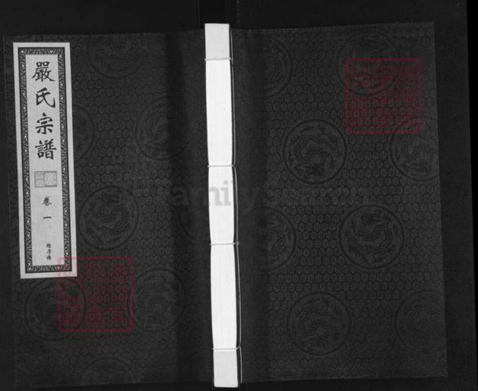 湖北省黄冈市罗田县凤山镇严氏富春堂族谱-严氏宗谱.pdf电子版缩略图