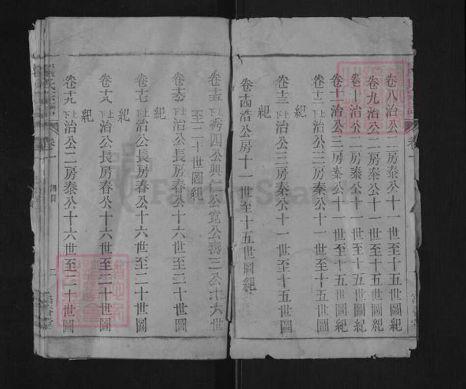 安徽省安庆市宜秀区严氏富春堂族谱-严氏宗谱.pdf电子版预览图2