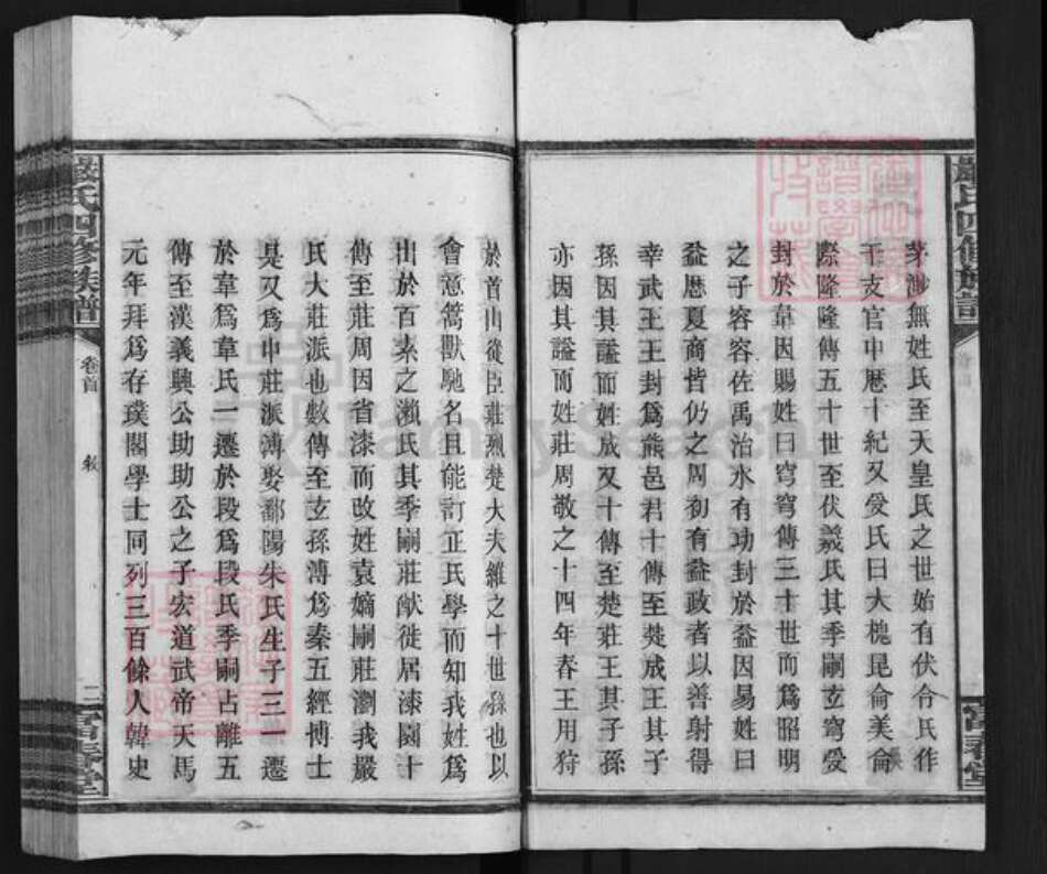 湖南省益阳市安化县梅城镇严氏富春堂族谱-安化严氏族谱.pdf电子版预览图3