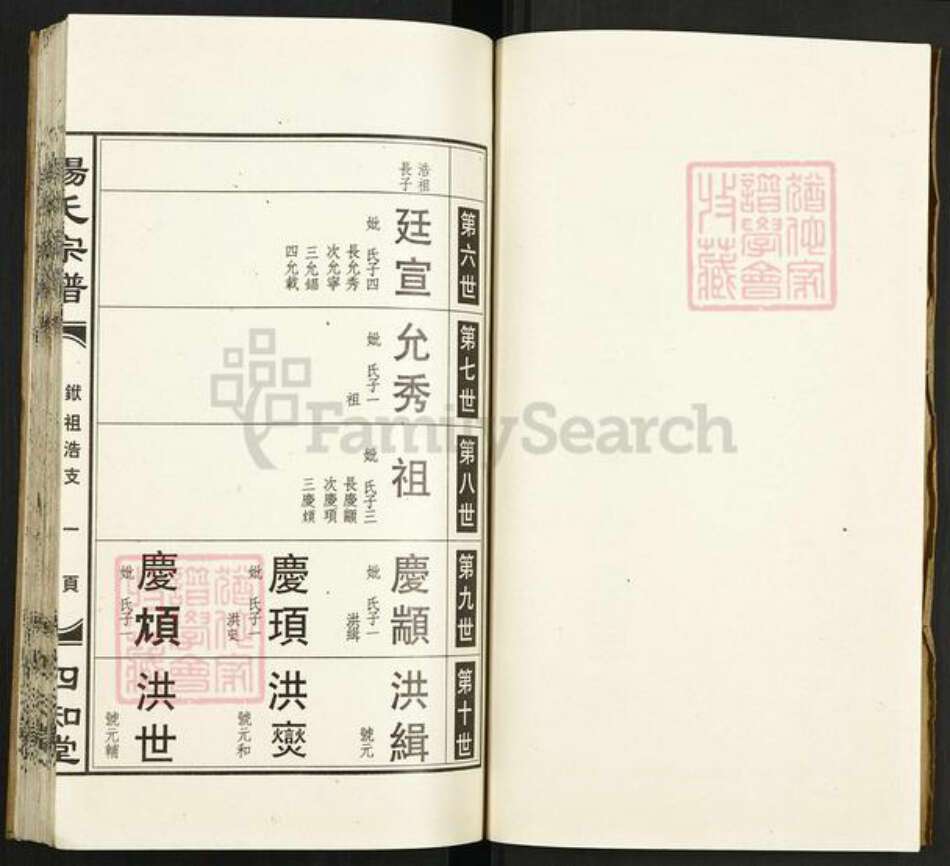 湖北省孝感市孝昌县陡山乡杨氏四知堂族谱-杨氏宗谱.pdf电子版预览图3