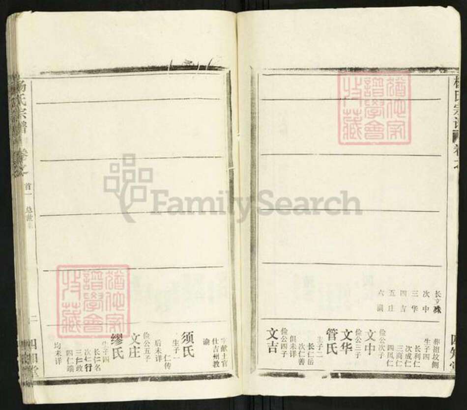 湖北省杨氏四知堂族谱-杨氏宗谱.pdf电子版预览图2