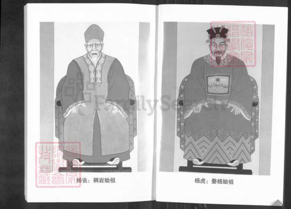 浙江省金华市义乌市后宅街道杨氏清白堂族谱-义乌稠岩杨氏宗谱.pdf电子版预览图3