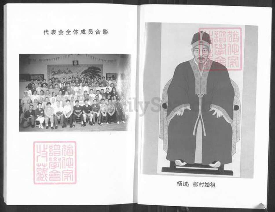 浙江省金华市义乌市后宅街道杨氏清白堂族谱-义乌稠岩杨氏宗谱.pdf电子版预览图4