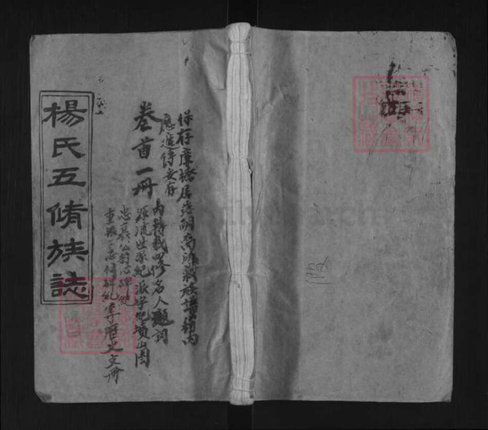 湖南省邵阳市邵东杨氏三鳣堂族谱-杨氏五修族志.pdf电子版缩略图