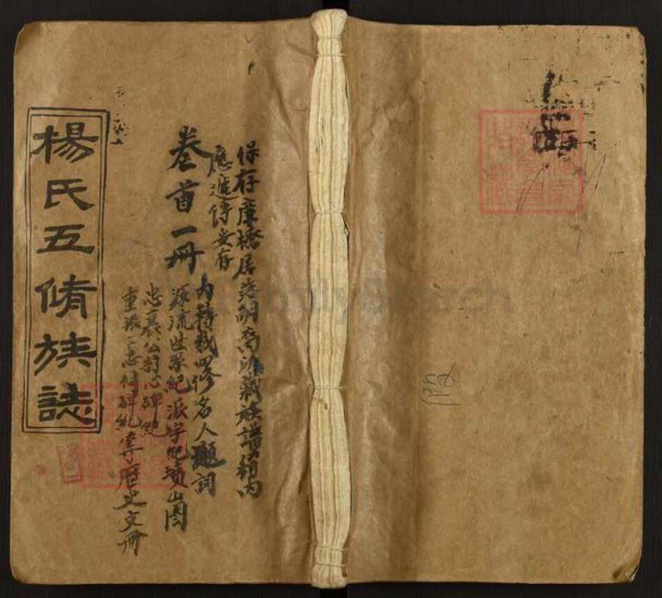 湖南省邵阳市新邵县雀塘镇杨氏三鳣堂族谱-杨氏五修族志.pdf电子版缩略图