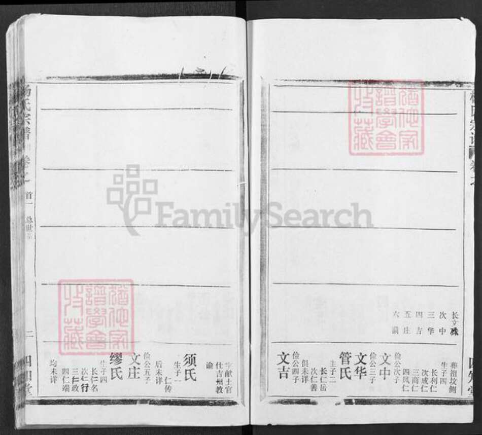 湖北省武汉市新洲区杨氏四知堂族谱-杨氏宗谱.pdf电子版预览图2