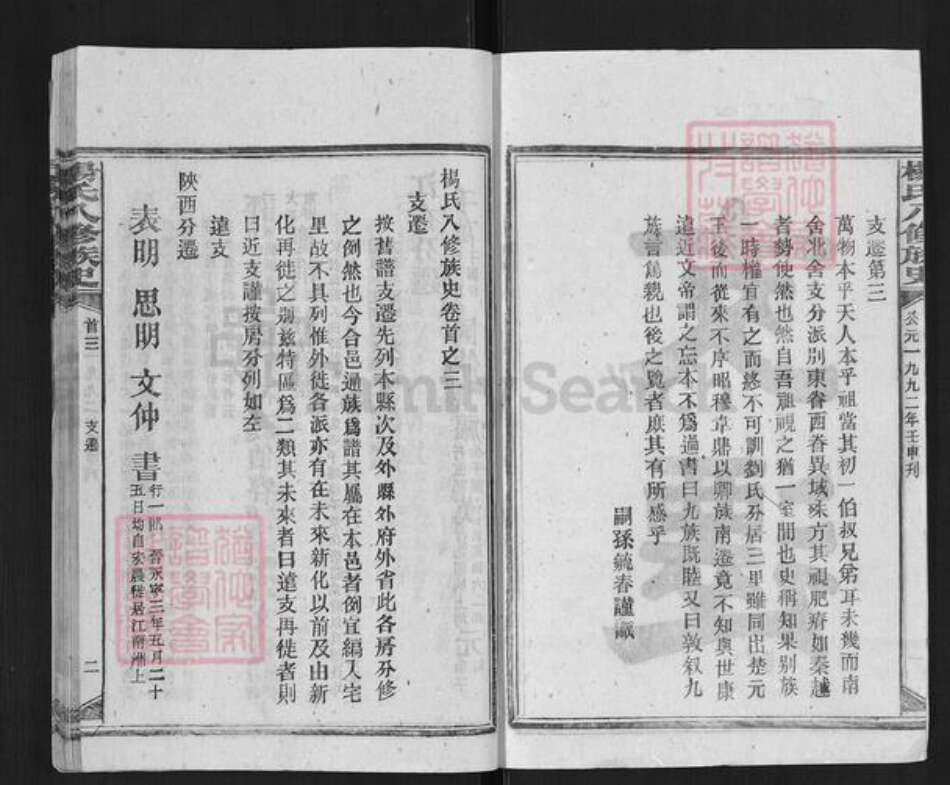 湖南省娄底市新化县槎溪镇杨氏族谱-杨氏八修族谱.pdf电子版预览图2