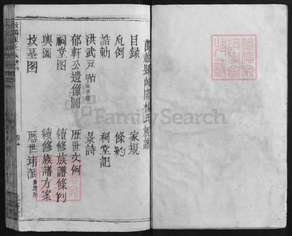 江西省宜春市万载县江西省宜春市万载县杨氏三囍堂族谱-岐阳杨氏族谱.pdf电子版预览图1