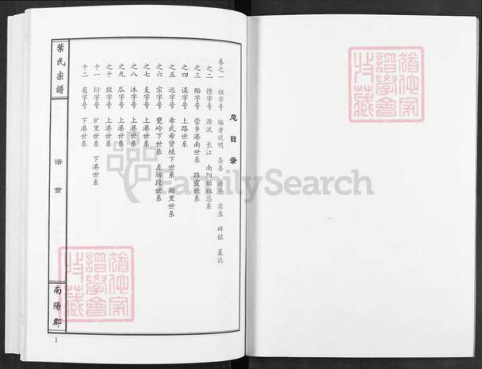 江西省九江市武宁县叶氏南阳堂族谱-叶氏宗谱.pdf电子版预览图1