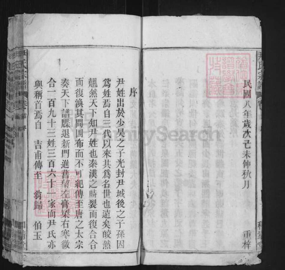 安徽省安庆市宿松县二郎镇尹氏和靖堂族谱-尹氏宗谱.pdf电子版预览图3