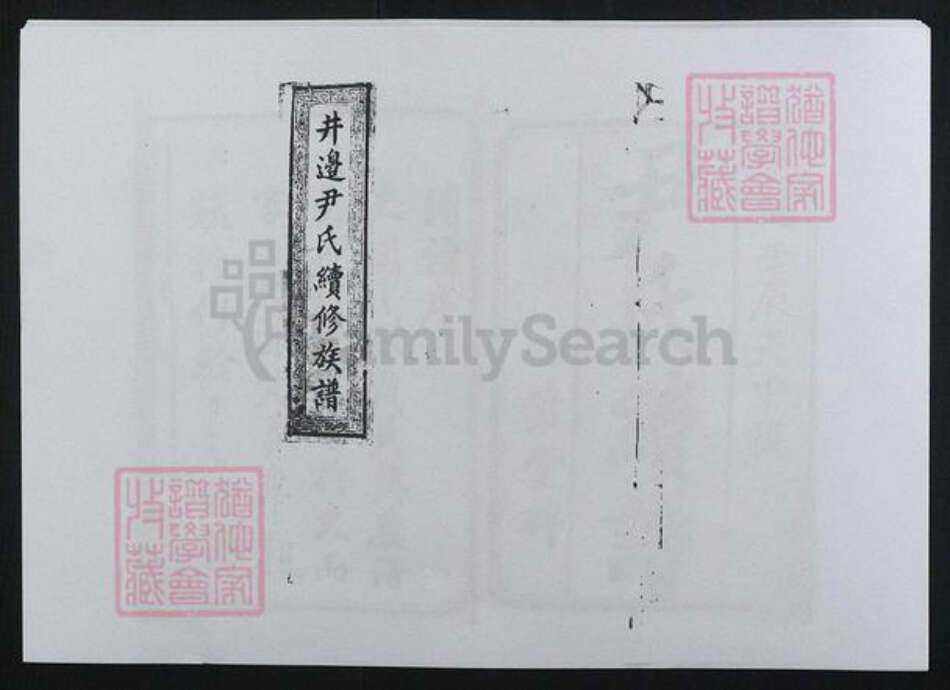 湖南省邵阳市邵东尹氏族谱-井边尹氏续修族谱[17卷首1卷].pdf电子版缩略图