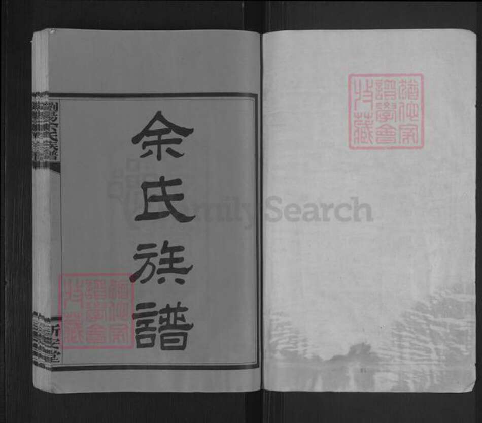 湖南省长沙市浏阳市张坊镇余氏新安堂族谱-浏阳余氏族谱.pdf电子版预览图1