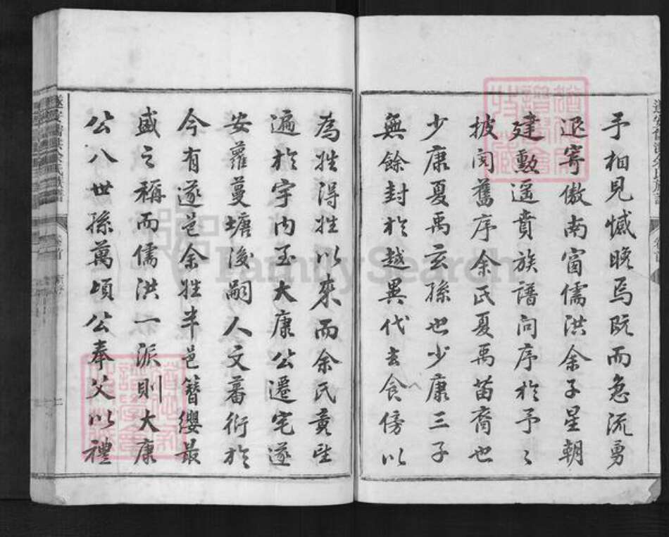 浙江省杭州市淳安县县余氏祥岚堂族谱-遂安儒洪余氏族谱.pdf电子版预览图2