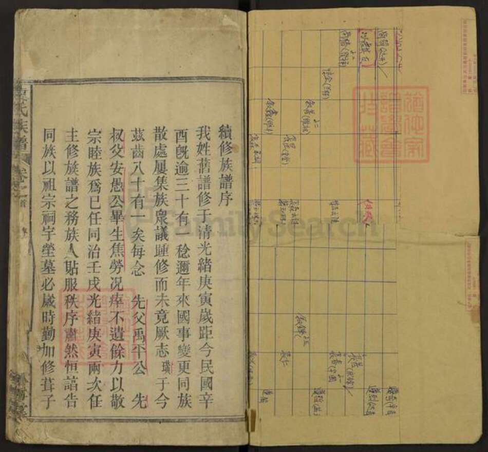 安徽省安庆市太湖县袁氏卧雪堂族谱-袁氏族谱.pdf电子版预览图1