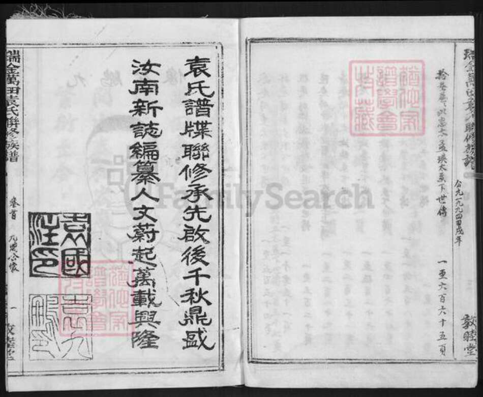 江西省赣州市瑞金市万田乡袁氏敦睦堂族谱-瑞金万田袁氏联修族谱.pdf电子版预览图4