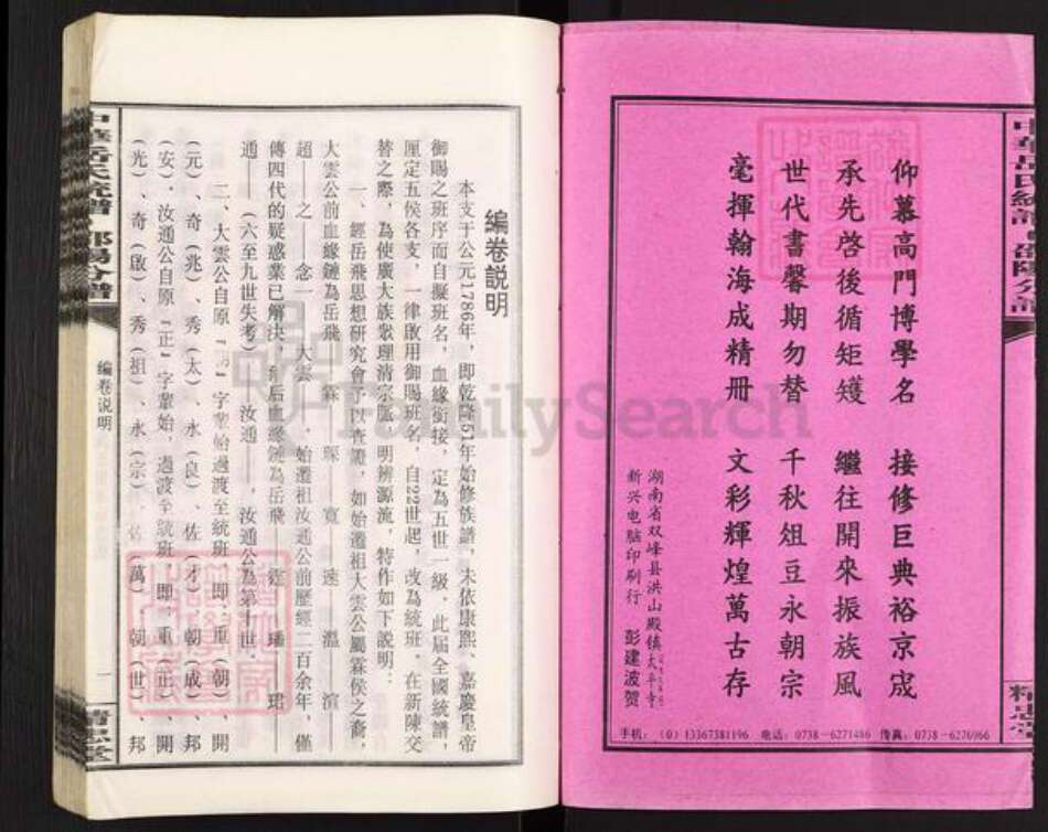 湖南省邵阳市岳氏精忠堂族谱-中华岳氏统谱邵阳分谱.pdf电子版预览图3