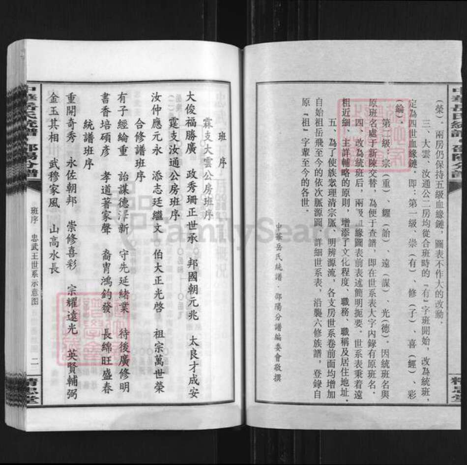 湖南省邵阳市岳氏精忠堂族谱-中华岳氏统谱邵阳分谱.pdf电子版预览图4