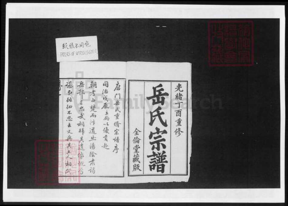 江苏省无锡市宜兴市周铁镇岳氏族谱-唐门岳氏宗谱.pdf电子版预览图3