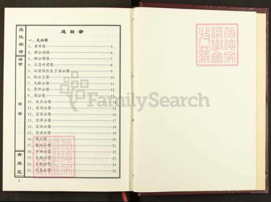 江西省吉安市永丰县沙溪镇张氏族谱-张氏宗谱.pdf电子版预览图1