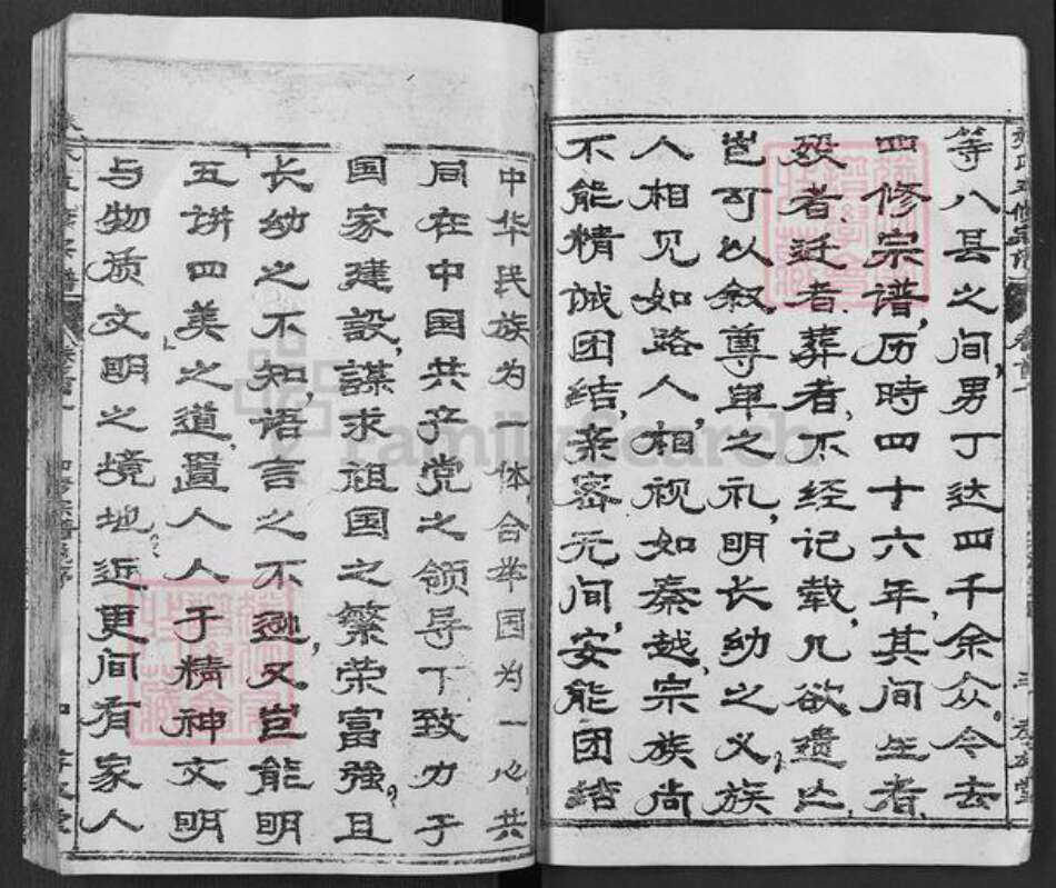 湖北省黄冈市罗田县胜利镇张氏孝友堂族谱-张氏五修宗谱.pdf电子版预览图4