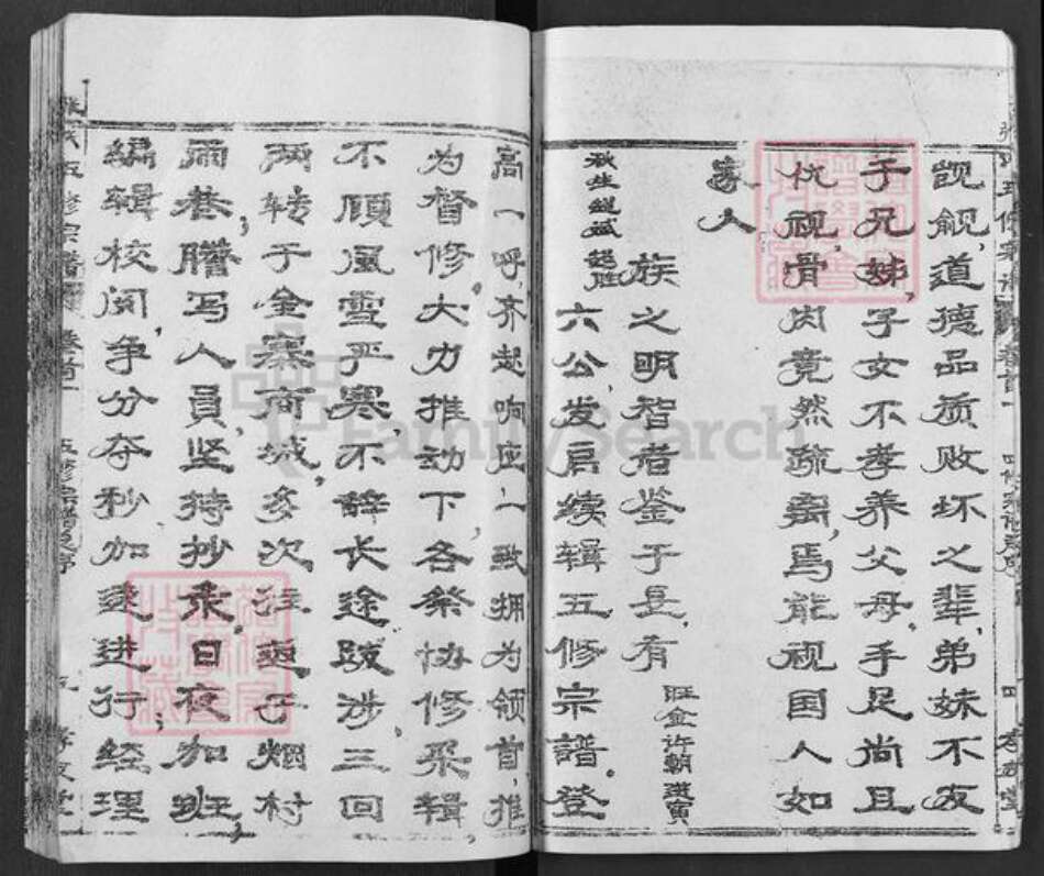 湖北省黄冈市罗田县胜利镇张氏孝友堂族谱-张氏五修宗谱.pdf电子版预览图5