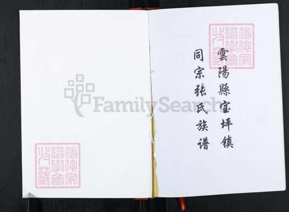 重庆市云阳县张氏族谱-张氏族谱.pdf电子版预览图1