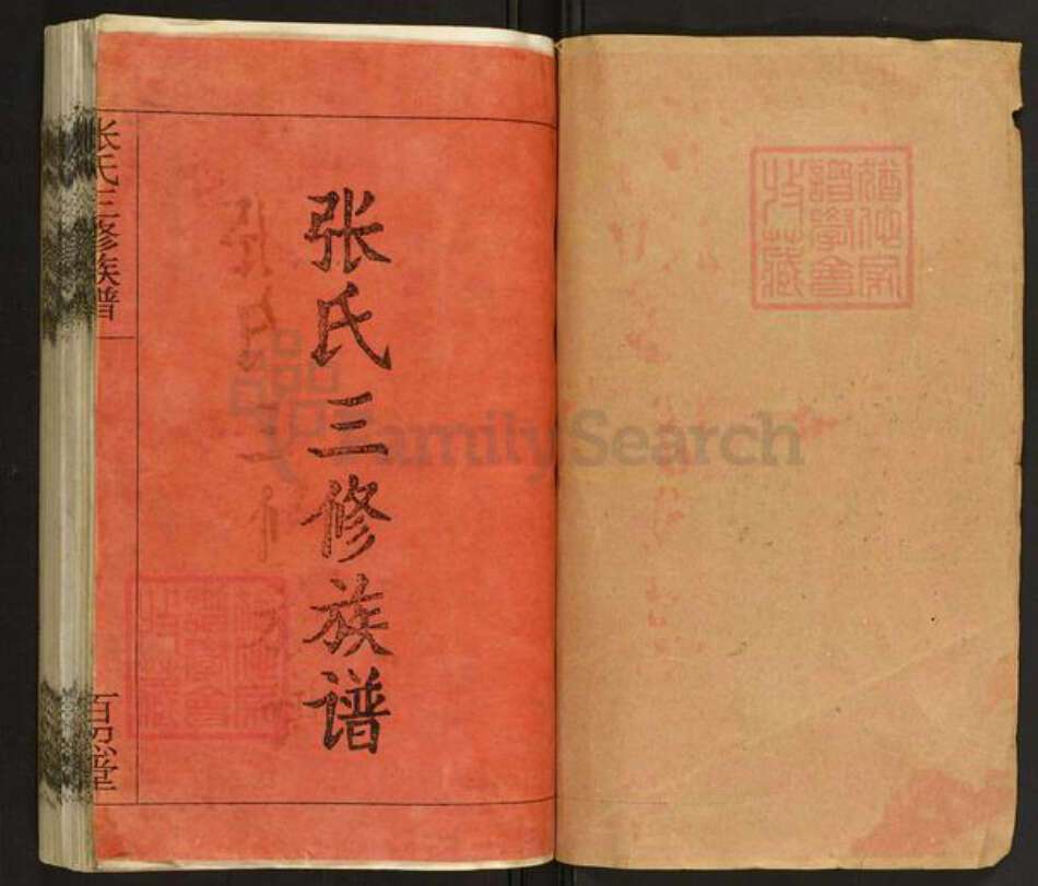 湖南省邵阳市邵东市张氏百忍堂族谱-邵东坝上张氏三修族谱.pdf电子版预览图1