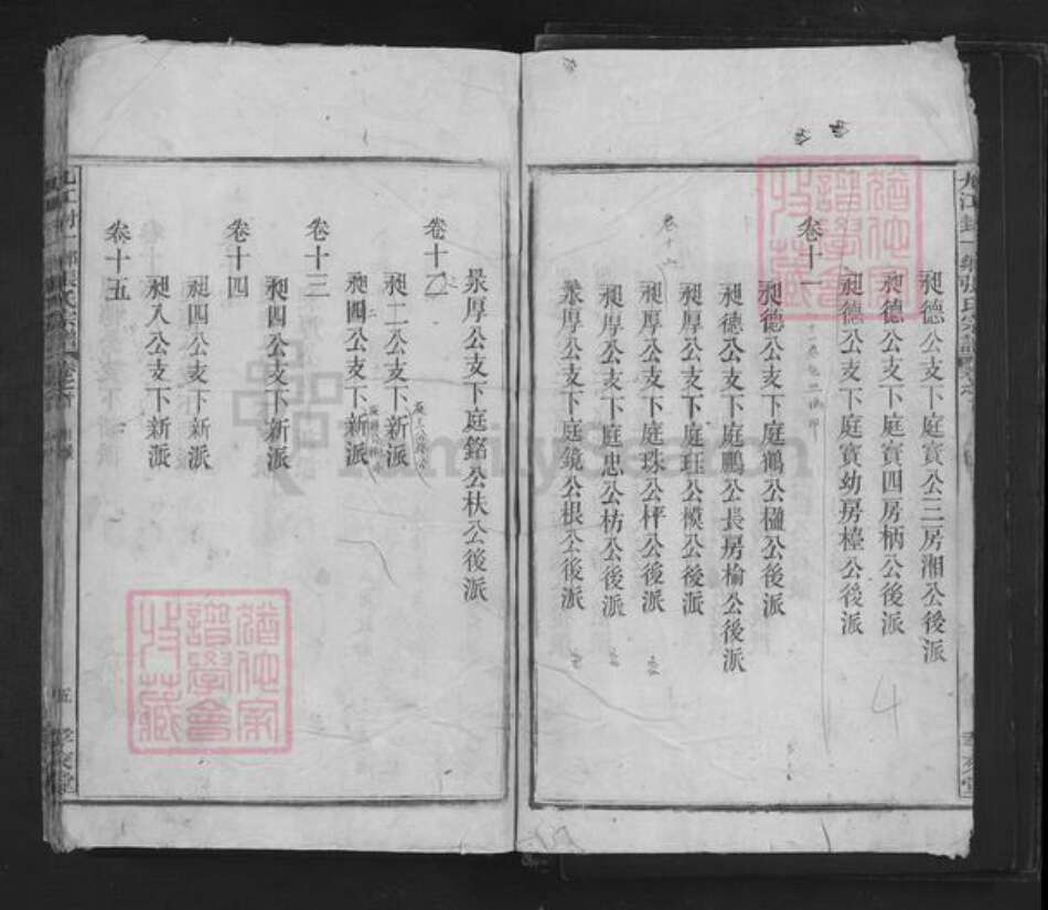 湖北省黄冈市黄梅县分路镇张氏孝友堂族谱-九江封一乡张氏宗谱.pdf电子版预览图5