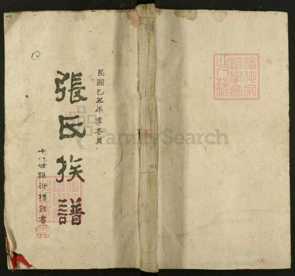 湖南省郴州市苏仙区张氏族谱-张氏族谱.pdf电子版缩略图