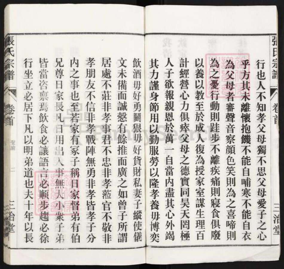 安徽省安庆市怀宁县张氏三治堂族谱-张氏宗谱.pdf电子版预览图3