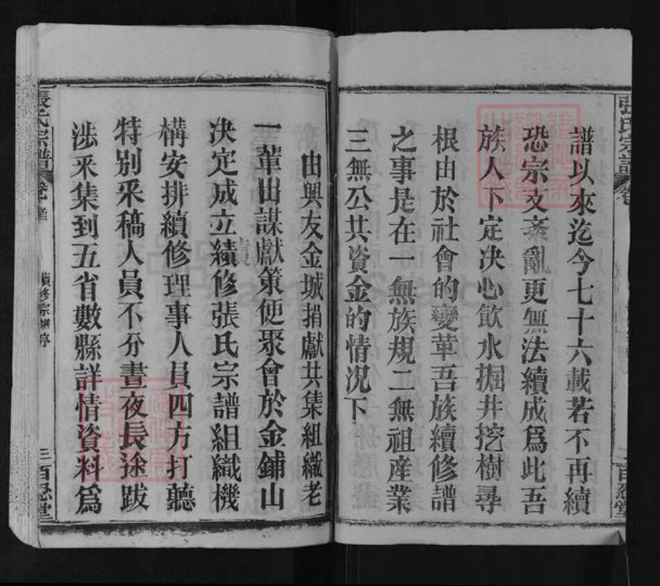 湖北省黄冈市英山县张氏百忍堂族谱-张氏宗谱.pdf电子版预览图3