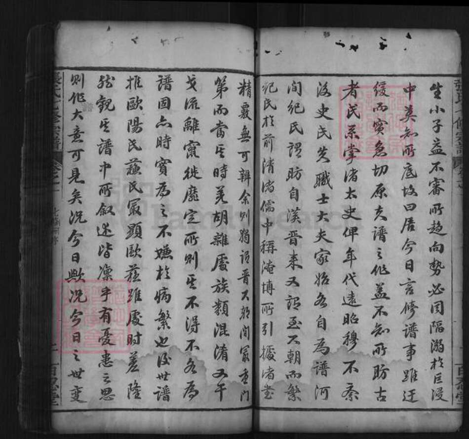 河南省信阳市商城县张氏族谱-张氏七修族谱[24卷].pdf电子版预览图2