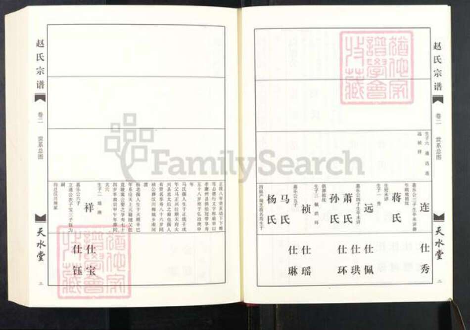 湖北省仙桃市赵氏天水堂族谱-赵氏宗谱.pdf电子版预览图2