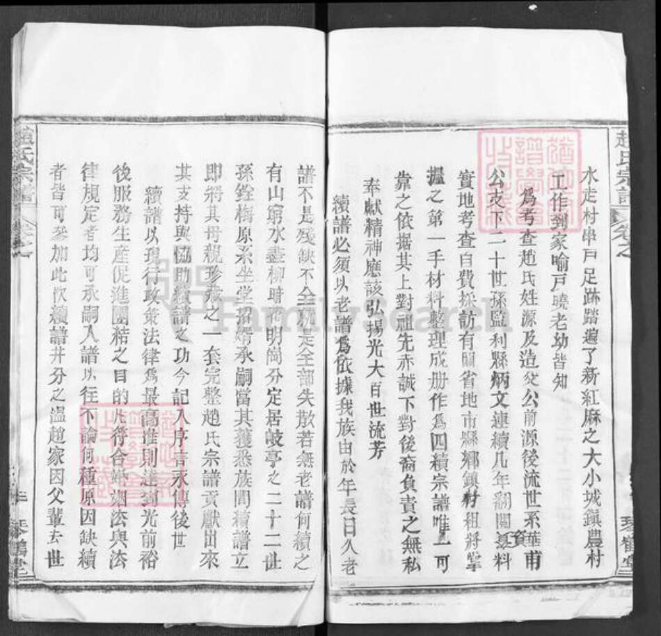 湖北省黄冈市麻城市歧亭镇赵氏琴鹤堂族谱-赵氏宗谱.pdf电子版预览图3