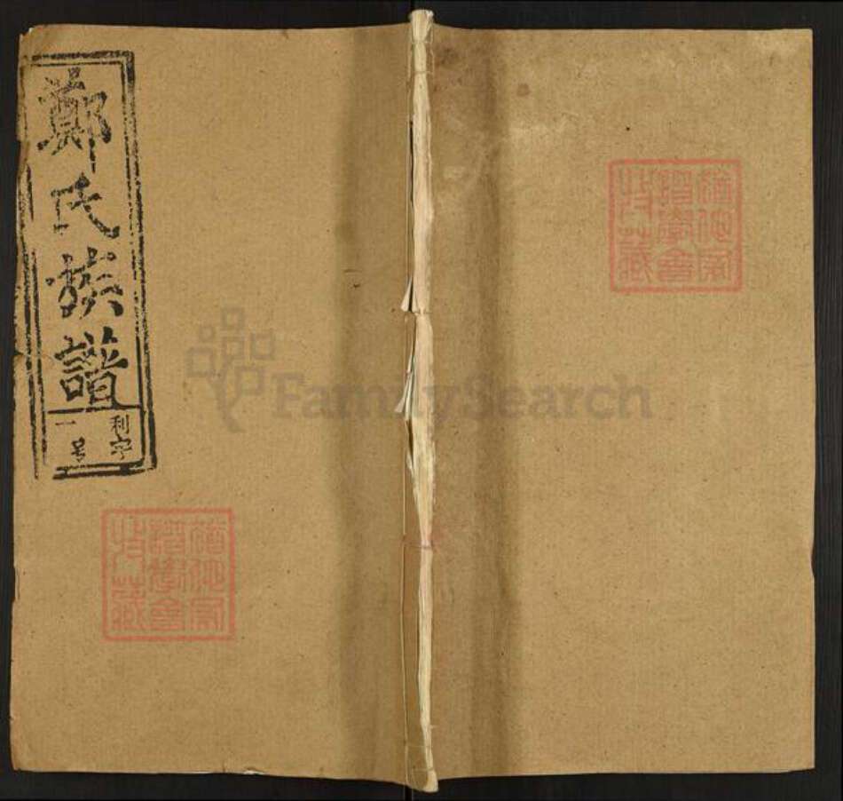 安徽省安庆市潜山市郑氏大本堂族谱-郑氏族谱.pdf电子版缩略图