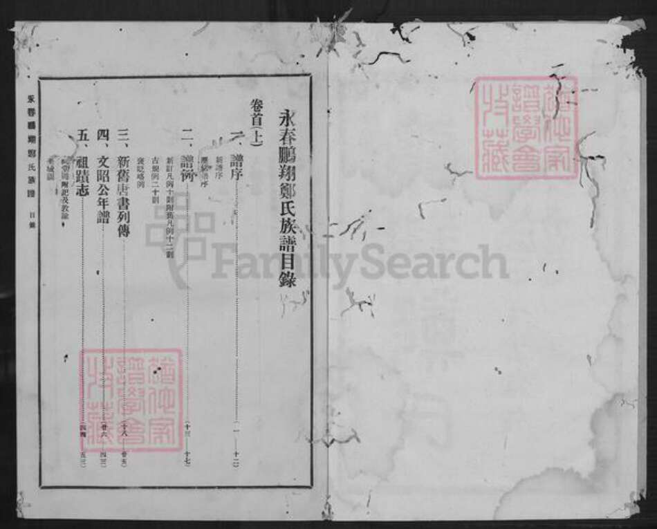 福建省泉州市永春县桃城镇郑氏族谱-永春鹏翔郑氏族谱.pdf电子版预览图2